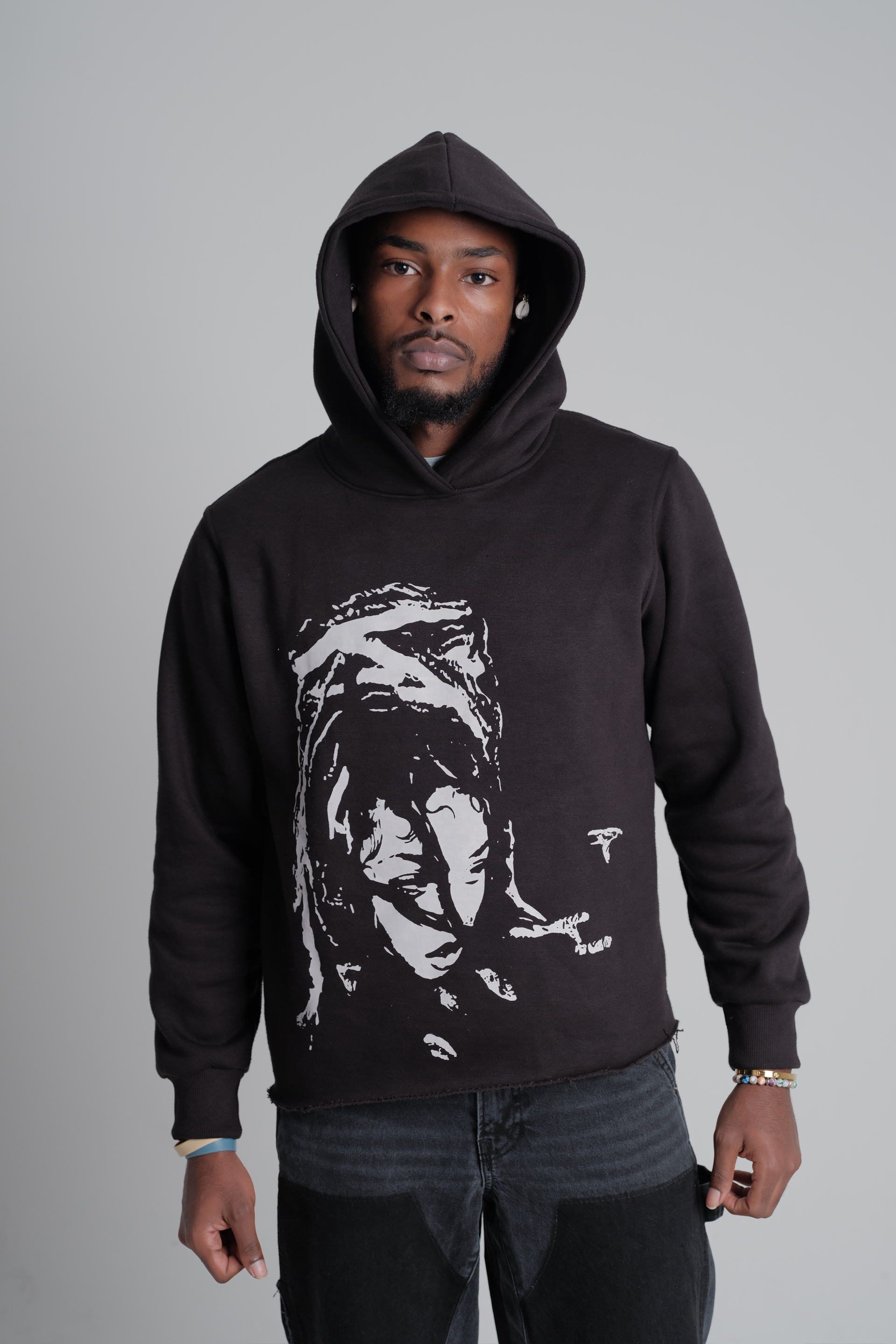MEDUSA CROPPED HOODIE