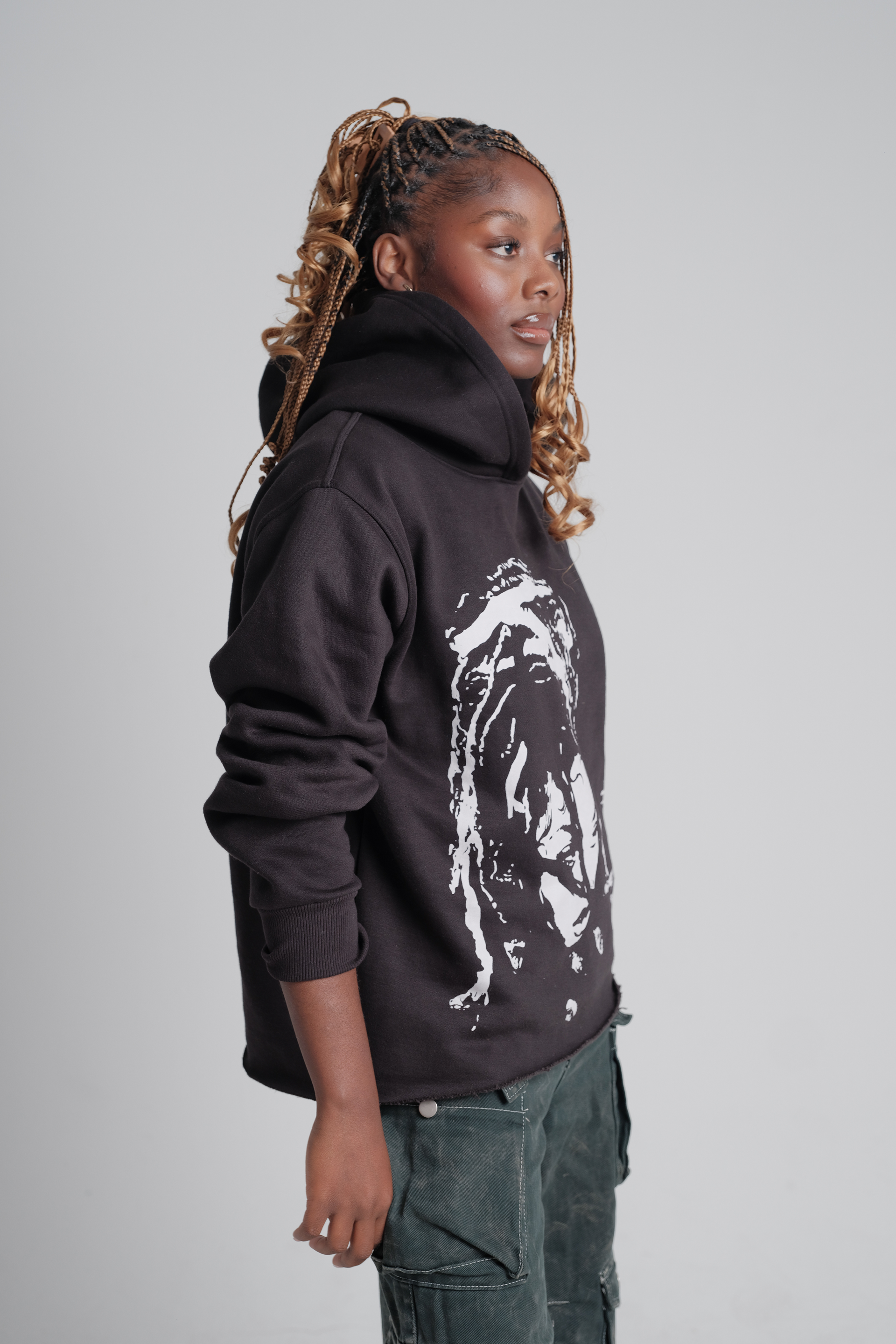 MEDUSA CROPPED HOODIE