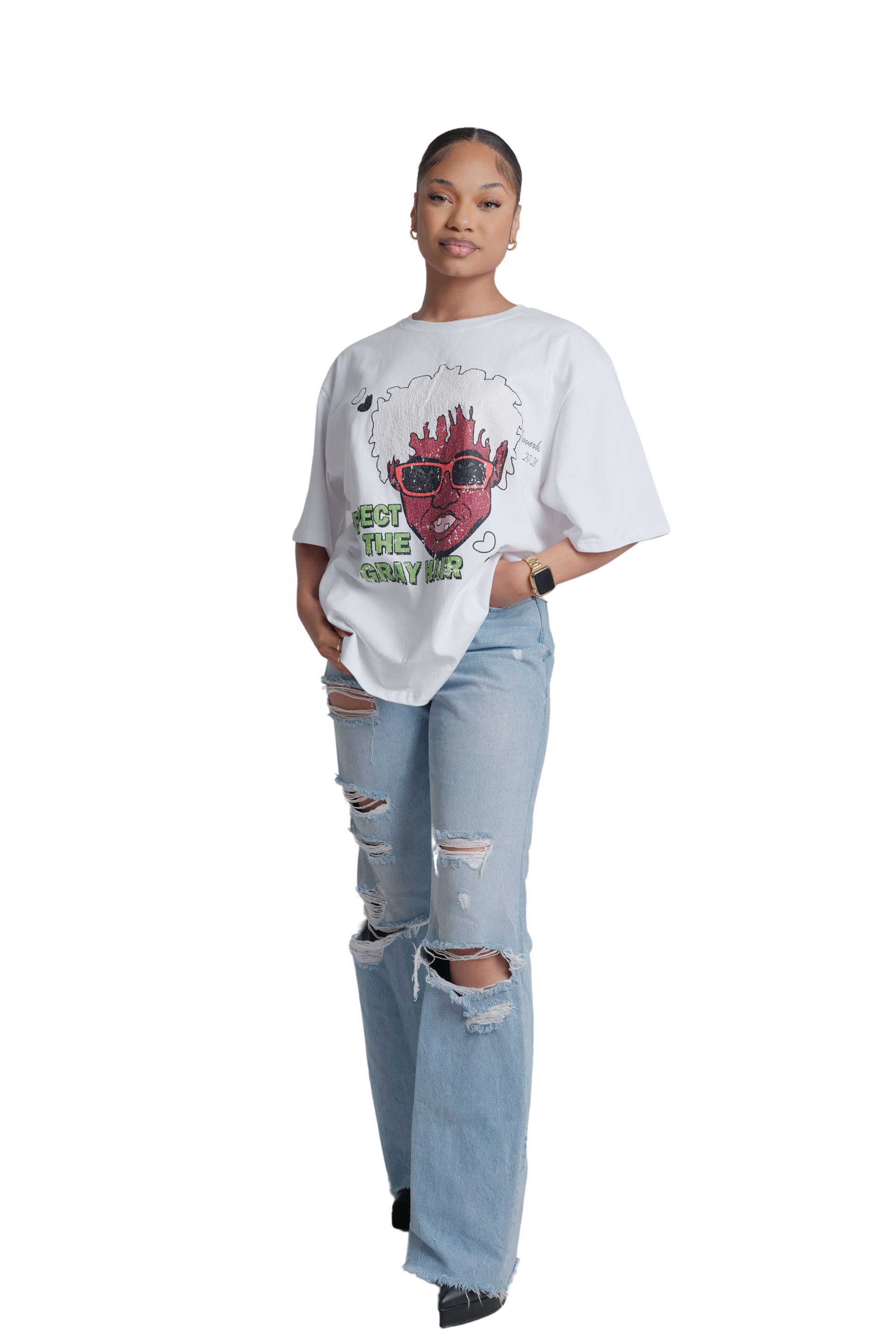 Respect The Gray Hair Tee’s
